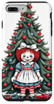 iPhone 7 Plus/8 Plus Raggedy Ann in front of a Christmas Tree Case