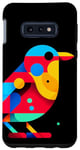 Galaxy S10e Geometric Minimalism Modern Illustration Nightingale Bird Case