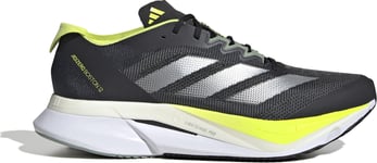 Adidas Men's Adizero Boston 12 Aurora Ink/Silvermint/Pullim, 44 2/3