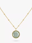 Auree Barcelona Birthstone Vermeil Necklace