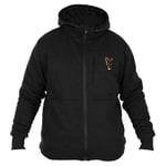 Fox Collection Sherpa Jacket Black &amp; Orange - XXL