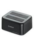 ORICO docking station for 2.5" / 3.5" HDD / SSD 5Gbps USB-A to USB-B with cloning function (black)