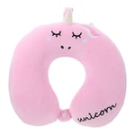 Memory Foam Neck Travel Lovely Pillow Unicorn U-shaped Outdoor Lightweight