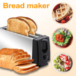 White Toaster 4 Slice 1300W Variable Browning Control  Kitchen UK