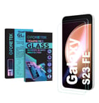 2x For Samsung Galaxy S23 FE TEMPERED GLASS Clear Screen Protector Guard Cover