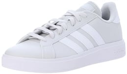 adidas Homme Grand Court Base 2.0 Shoes Basket, Dash Grey/Cloud White/Grey Five, 40 2/3 EU