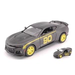 CHEVROLET CAMARO ZL1 2017 N.90 MATT BLACK 1:24 MotorMax Auto Stradali Modellino