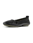 Camper Women's Right Nina K201364 Ballet Flat, Black 011, 3 UK