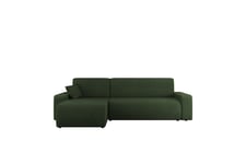 Barile Sofa med Divan 3-seter - Grønn sjeselong