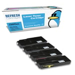 Refresh Cartridges Full Set Pack C400/C405 Toners Compatible With Xerox Printers