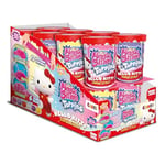 CRAZE Magic Slime Topping Hello Kitty, 16 Pots de Slime pour Enfants, Chaque Pot Contient 70 ML de Slime et Deux toppings, Couleurs de Slime et toppings aléatoires