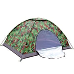 Nologo CKQ-KQ Tente dôme camouflage étanche ventilée légère pour 1 à 2 personnes