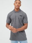 The North Face Piquet Polo - Medium Grey Heather