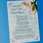 In Loving Memory Until We Meet Again Graveside Card Memorial Card Husband Mum