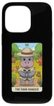 iPhone 13 Pro Baby Pgymy Hippo Tarot Card The Park Ranger Hippopotamus Case