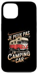 Coque pour iPhone 13 Je Peux Pas J’ai Camping Car Homme Humour Retraite Vintage