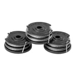 Greenworks Double Line Spool 1.65mm String Diameter 4.8m incl. 3Packs for Greenworks 40V Lawn Trimmers G40LT G40LTK2 G40LTK2x