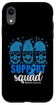 iPhone XR In November We Wear Blue Diabetes Awareness Support Squad Case