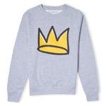 Riverdale Jughead Crown Unisex Sweatshirt - Grey - XL