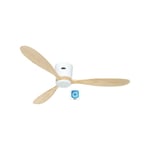 Ventilateur de plafond avec wifi Casafan 313292W eco plano wood we-nt