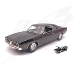 [FR] Maisto DODGE CHARGER R/T 1969 BLACK 1:18 - MI31387BK