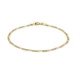 Carissima Gold - Maille Corde Bracelet Femme - 9 cts Or 375/1000 Or Jaune