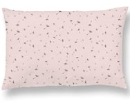 Oreiller Enfant avec Taie 33x45 cm en Coton Oeko-TEX - 10 Coloris au Choix - Coussin Bebe pour Siestes Ecole Maternelle et Voyages - Lavable en Machine - Hypoallergénique