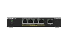 NETGEAR 300 Series GS305PP - switch - SOHO - 5 portar - ohanterad