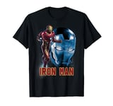 Marvel Avengers Endgame Iron Man Side Profile T-Shirt