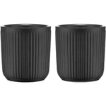 Douro Mug 2-pack Double Walled, Matte Black