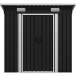 Inlife - Abri de jardin Anthracite Acier