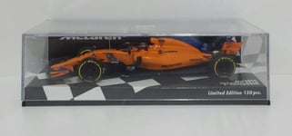 MINICHAMPS 1/43 Modèle Auto F1 Mclaren Renault Vandoorne 2018 Diecast Neuf