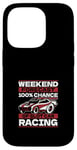 Coque pour iPhone 14 Pro 100 % de chances de participer à une course de voitures à sous, voiture télécommandée, mini-voiture