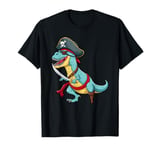 Pirates Dinosaur Cruise Captain Crossbones Trex Dino Costume T-Shirt