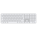 Apple Magic Keyboard med Touch ID och numerisk del för Mac-modeller med Apple Silicon – nederländskt – vita tangenter