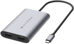 Hyper Drive Dual 4K HDMI Adapter til M1/M2 MacBook