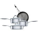 Circulon C Series Non-Stick Tri-Ply Stainless Steel 4 Piece Pan Set