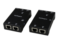 StarTech.com HDMI Over CAT5e / CAT6 Extender with Power Over Cable - 165 ft (50m) HDMI Video/Audio Over Dual Ethernet Cable Extender (ST121SHD50) - Video/lyd-forlenger - over CAT 5e/6 - opp til 50 m - for P/N: ST128HDMI2, SVA12M2NEUA, SVA12M5NA, VIDWALLMNT
