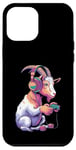 iPhone 12 Pro Max Goat Stuffed Animal Goat Costume Kids Headphones Video Game Case