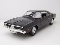 Dodge Charger R/T 1969 Noir Maisto Modèle Réduit 1:18