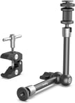 SMALLRIG 11'' Magic Arm with Super Clamp, 1/4''-20 Threaded Articulating Arm for