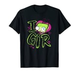 Invader Zim Valentine's Day I Love Gir T-Shirt