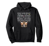 Rejoice In The Birth Of A Brown Skinned Middle Eastern Funny Pullover Hoodie