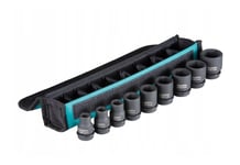 0088381549103 MAKITA IMPACT SOCKET SET 1/2" 9pcs 10-27mm >>>E-1661