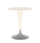 Kartell Table Dr. Na (Blanc Ciré - Plateau: Smc Anti-Rayures Peint)