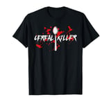 Bloody Spoon Cereal Killer Cereal Day T-Shirt