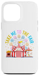 iPhone 13 Pro Max Take Me To State And County Fairs Pop Corn Ferris Wheel Case