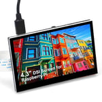 Écran tactile capacitif IPS LCD de 4,3"" - 800 x 480 - Interface DSI pour Raspberry Pi 4 3 2 modèle B B+ 3A+