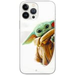 ERT GROUP Coque de téléphone Portable pour Iphone 13 Pro Original et sous Licence Officielle Star Wars Motif Baby Yoda 016 Parfaitement adapté à la Forme du téléphone Portable, Coque en TPU