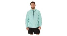 Veste impermeable asics metarun waterproof vert homme